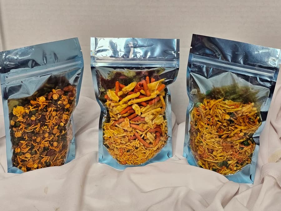 Events Light Blue Pouch Packet - Spicy Mixes from Surati Farsan Mart