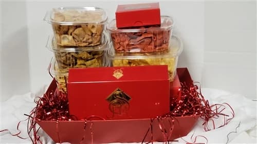 Surati Red Gift Basket